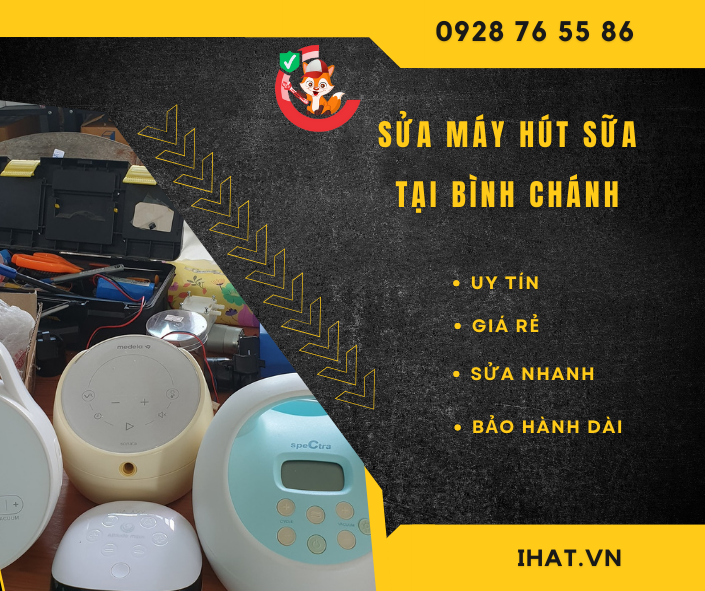 sửa máy hút sữa tại bình chánh