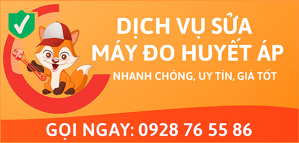 Sửa máy đo huyết áp 1